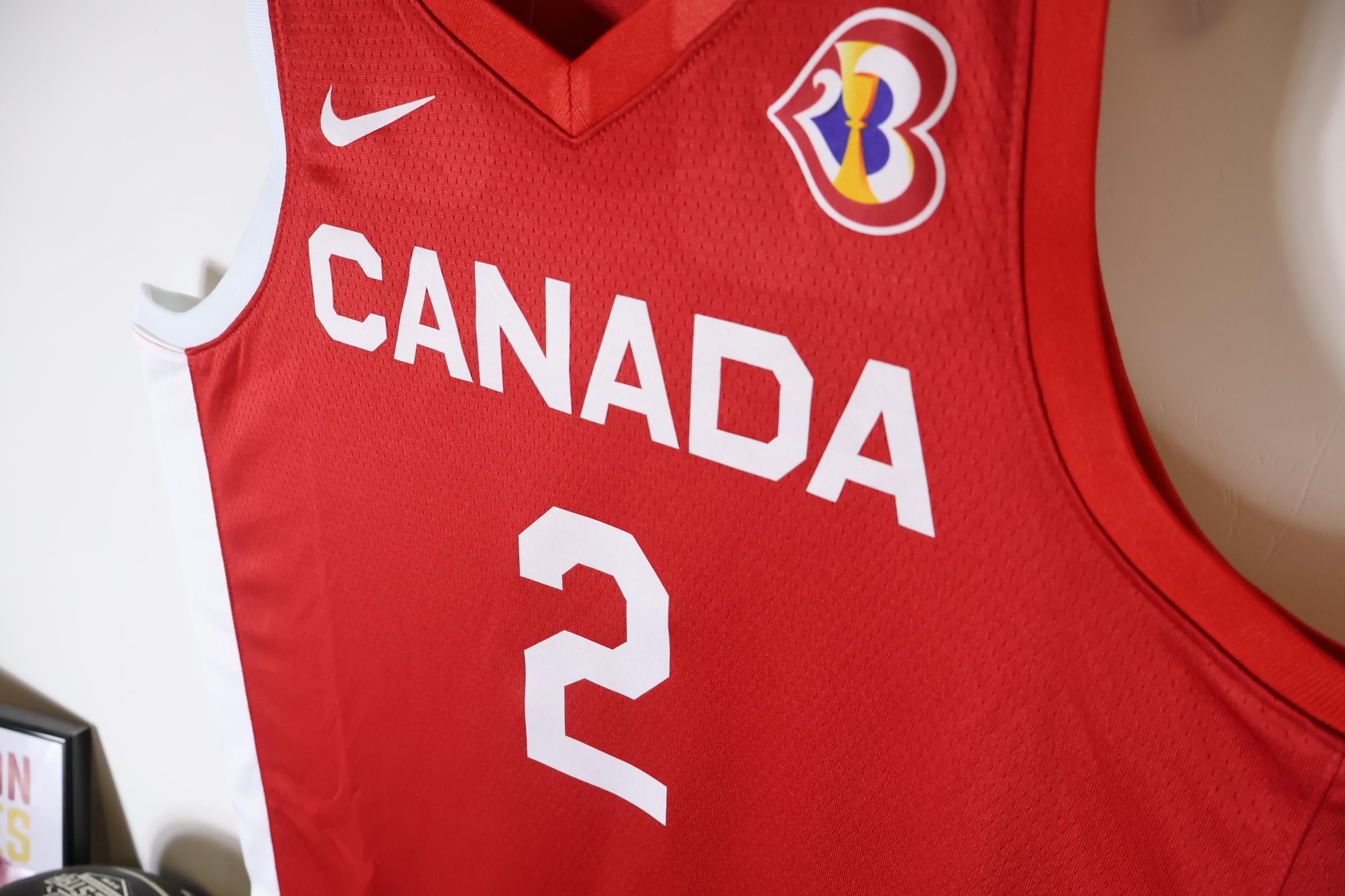 Regata Canadá FIBA World Cup 2023 - Vermelha - OGJERSEYSHOP
