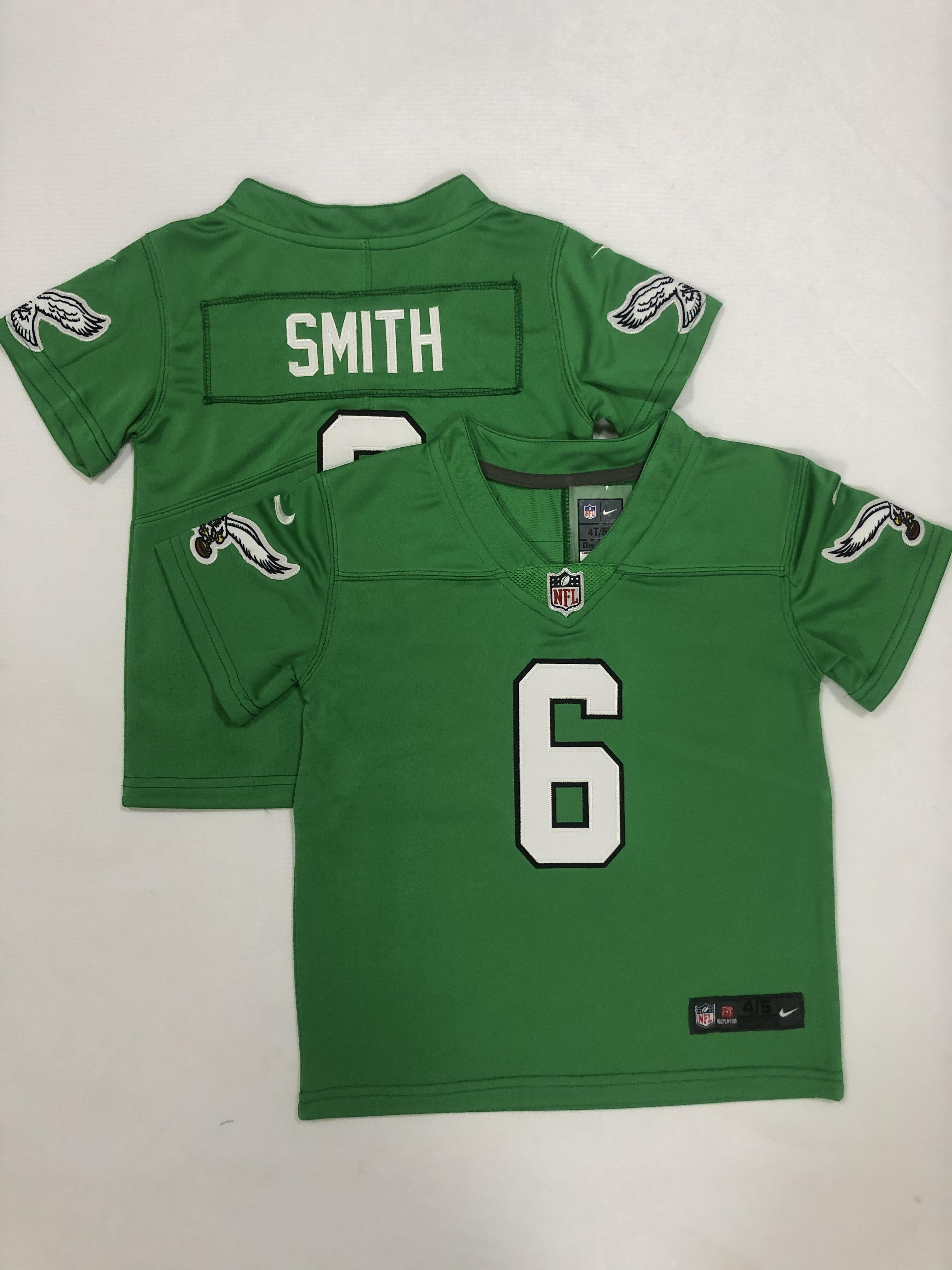 Camisa NFL Baby Philadelphia Eagles Vapor Limited Jersey Kelly Green