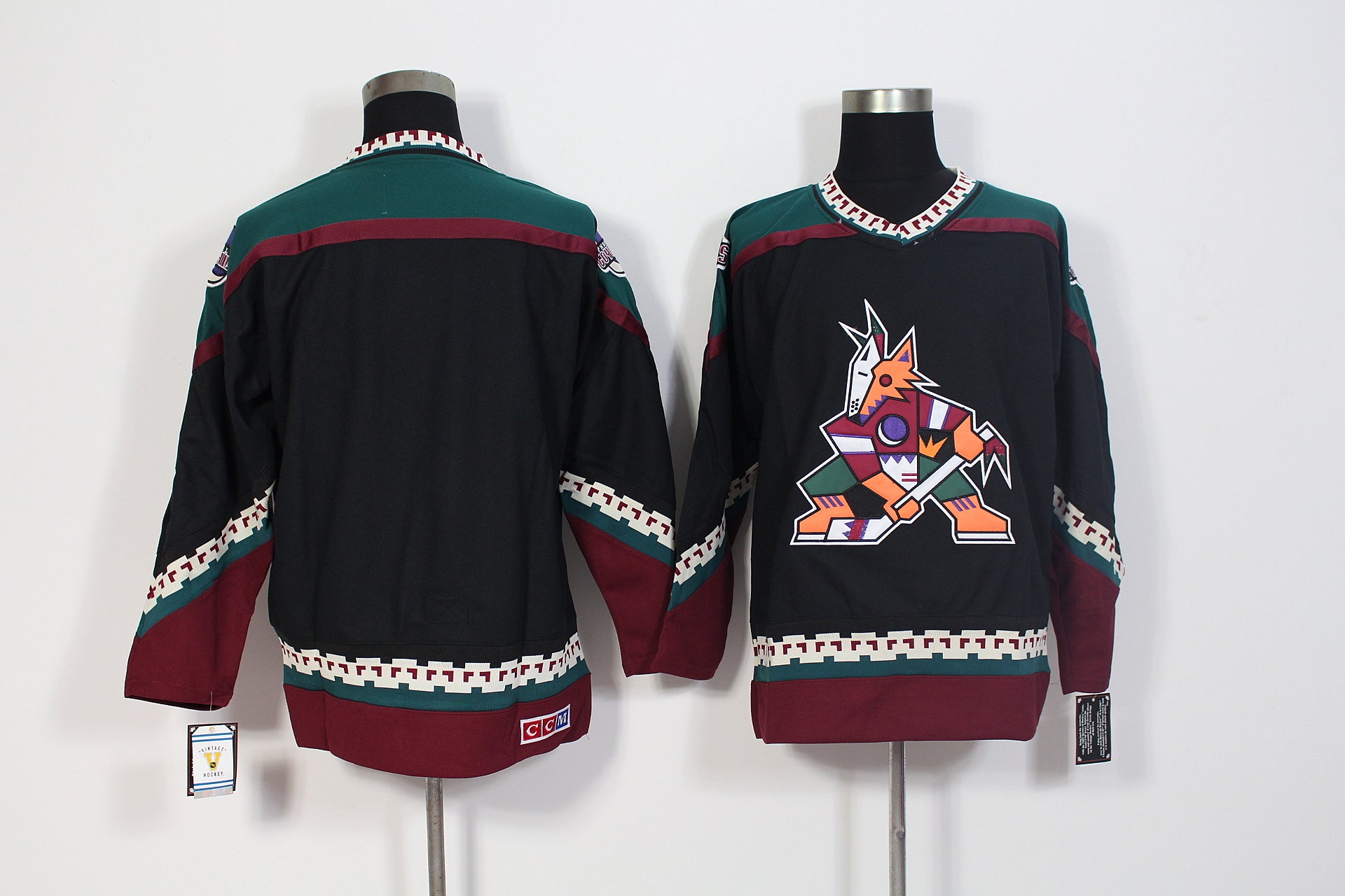 Camisa NHL Arizona Coyotes Jersey Preta