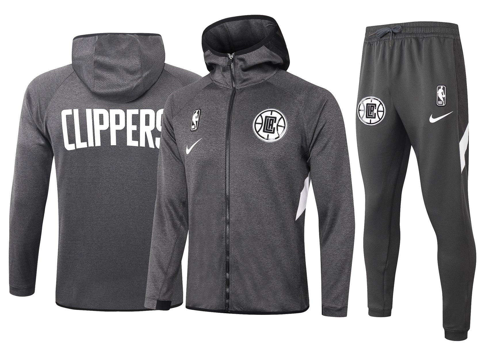 Conjunto Nike Therma Flex Los Angeles Clippers Preto Treino - OGJERSEYSHOP