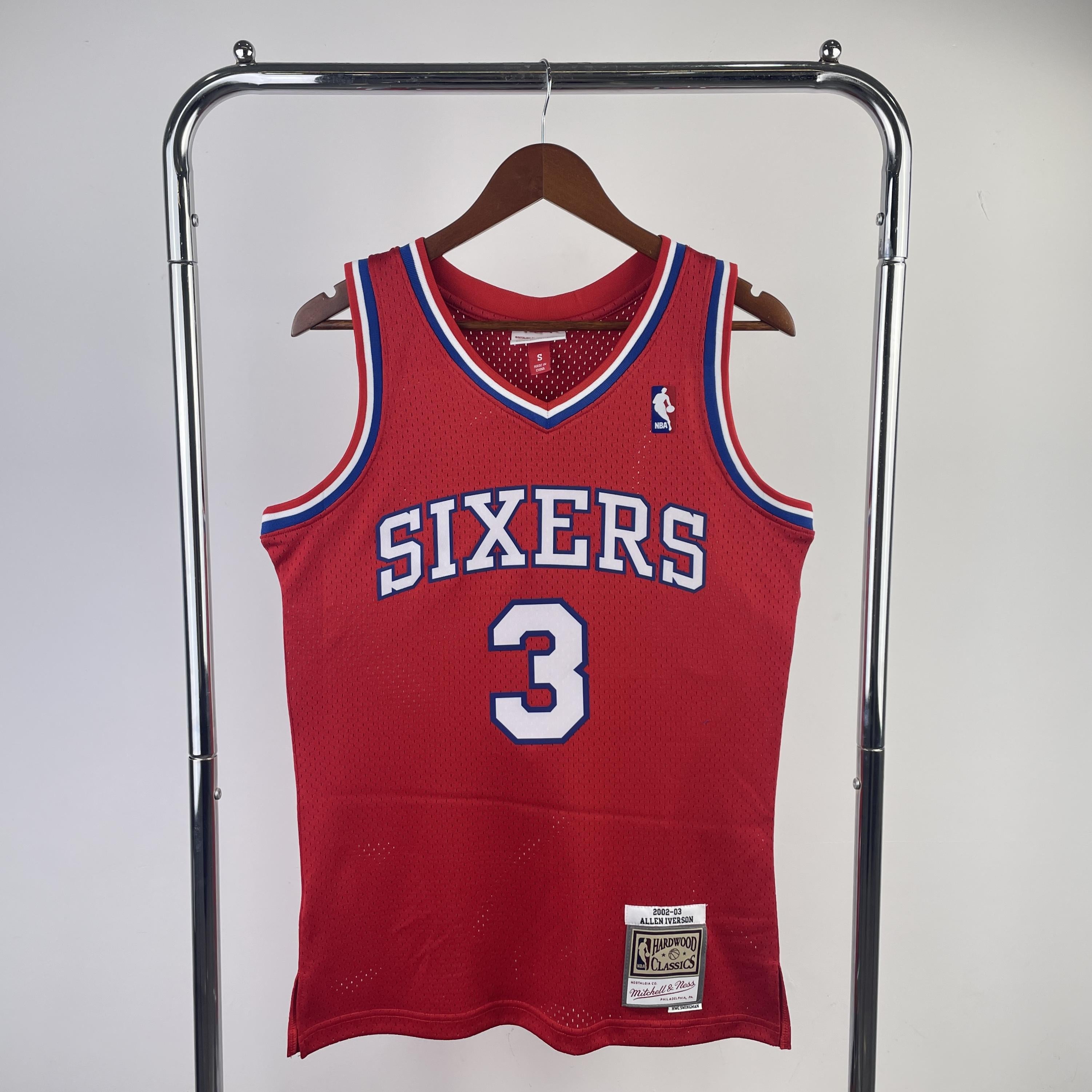 Regata Swingman Philadelphia 76ers Mitchell & Ness Hardwood Classics 1996/97 - OGJERSEYSHOP