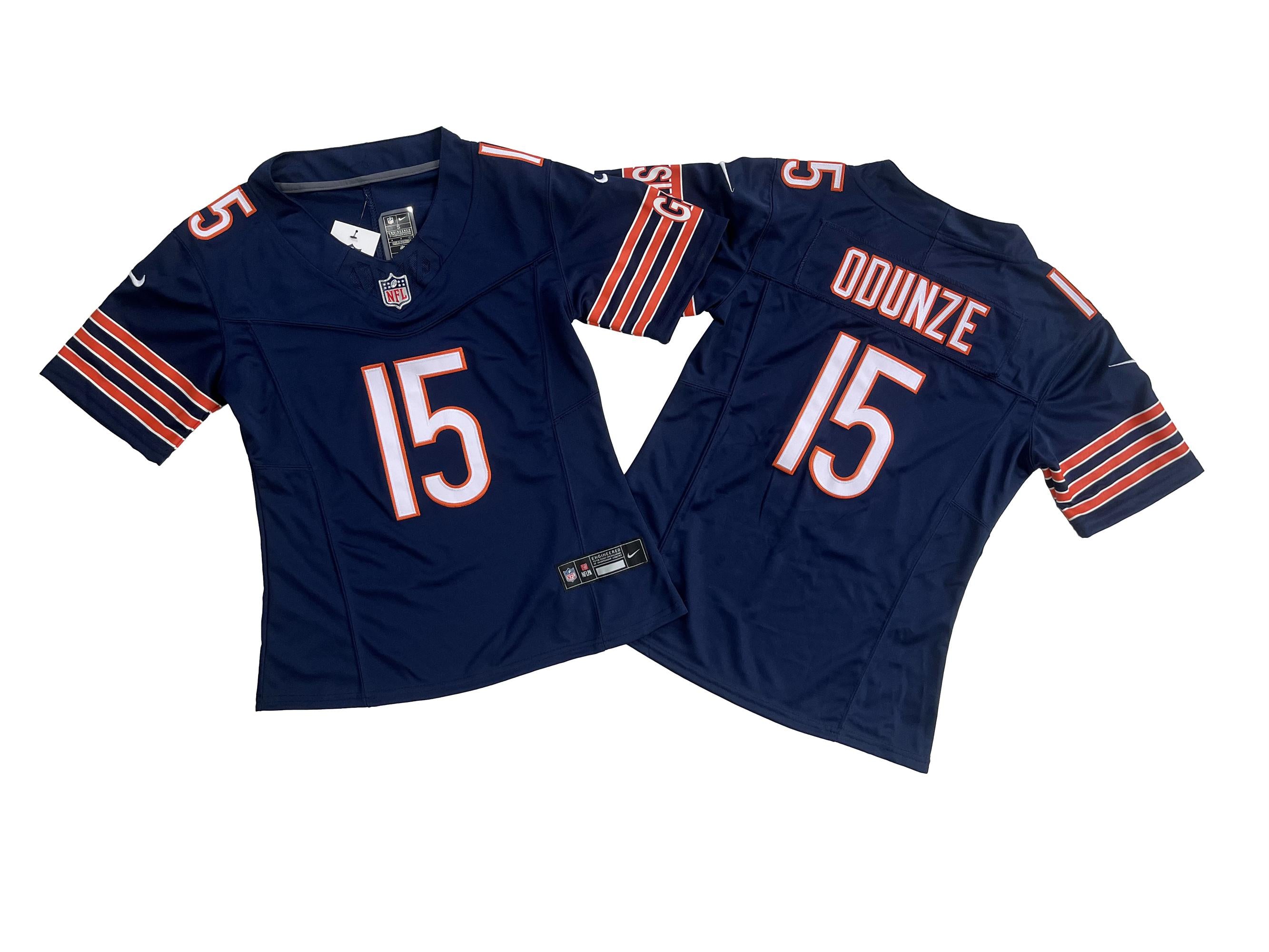 Camisa NFL Feminina Chicago Bears Vapor F.U.S.E. Limited Jersey Azul