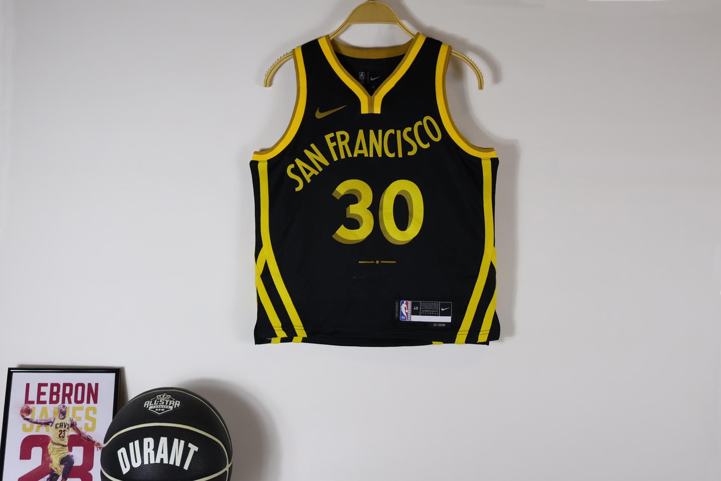 Regata NBA Infantil Golden State Warriors City Edition 23/24