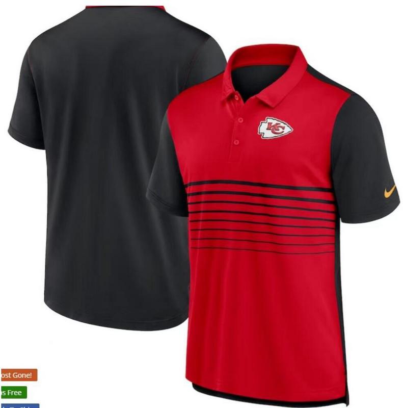 Camisa Polo Nike Kansas City Chiefs - Vermelha/Preta - OGJERSEYSHOP