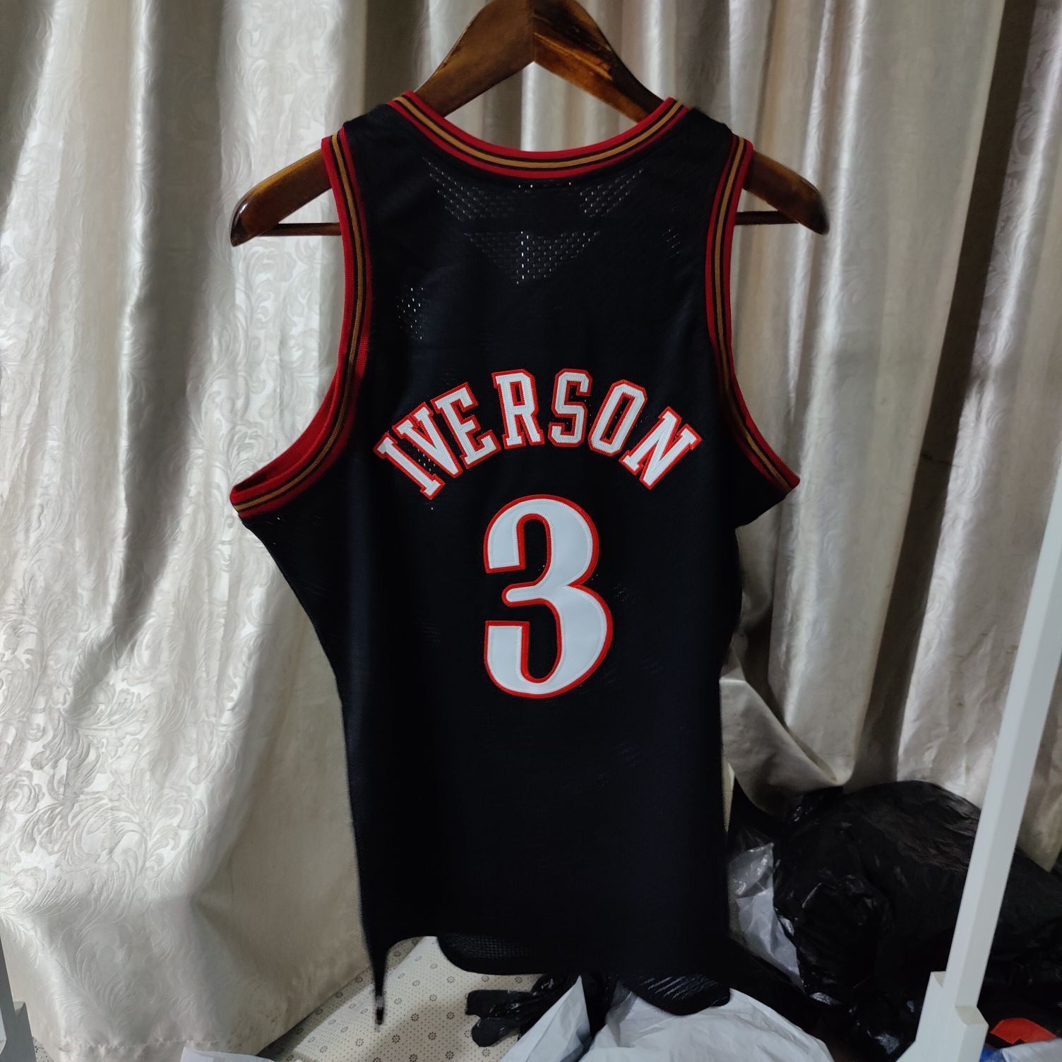 Regata Authentic Philadelphia 76ers Allen Iverson 1997/98 - OGJERSEYSHOP