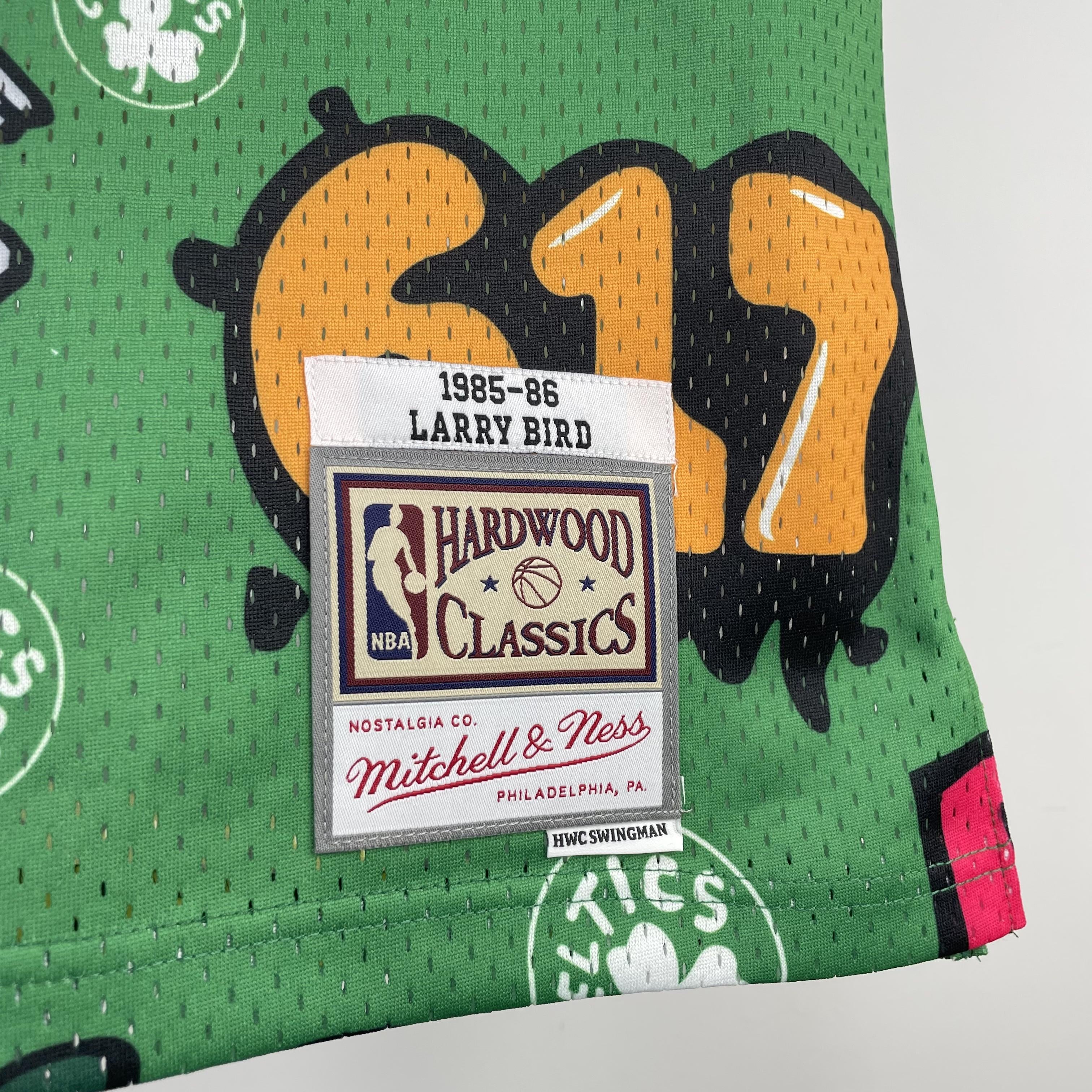 Regata Swingman Slap Sicker Boston Celtics Mitchell & Ness 1985/86 - OGJERSEYSHOP