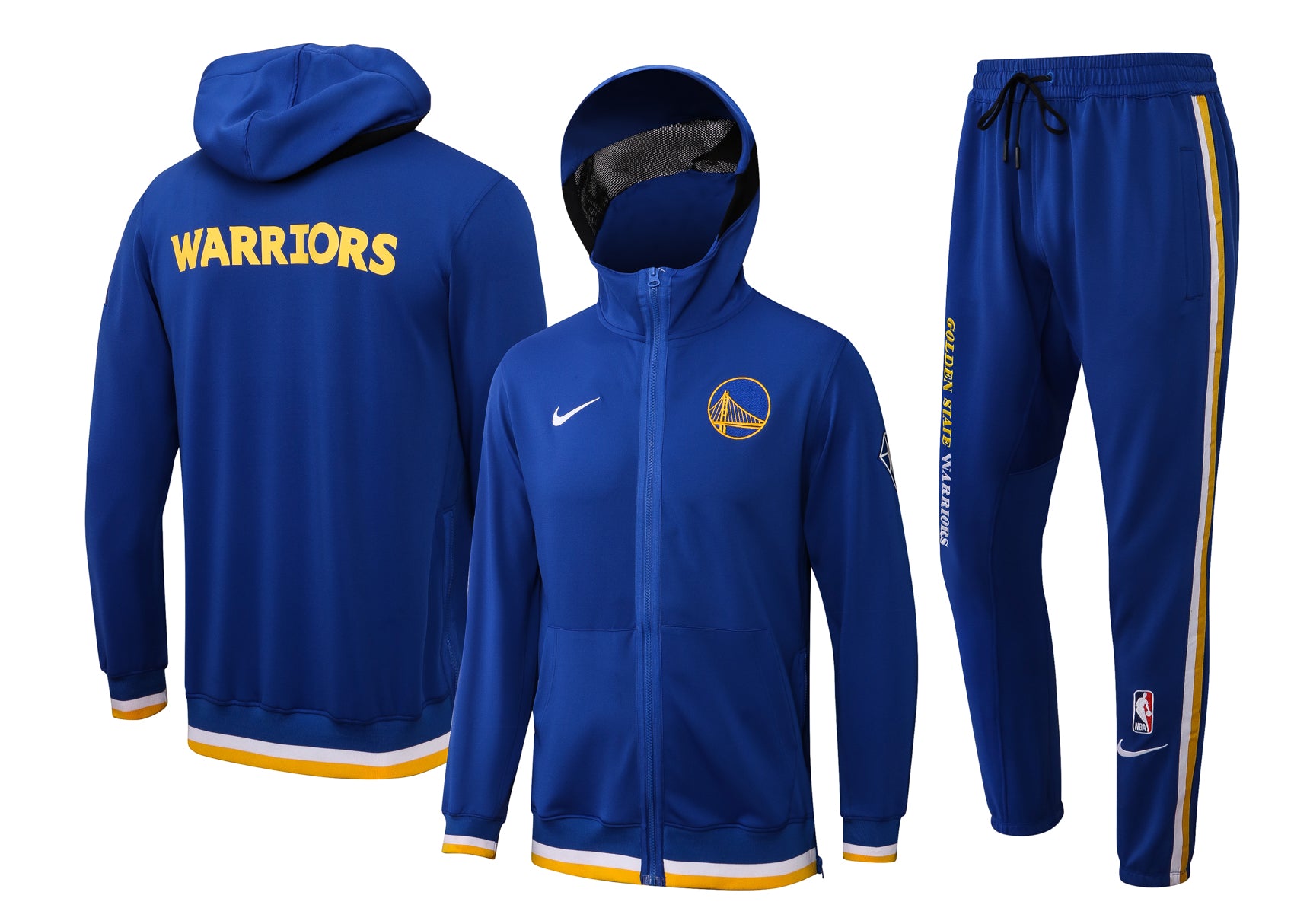 NBA WARRIORS ウォームアップウェアセット L Conjunto Nike NBA Therma Flex Golden State Warriors 21/22