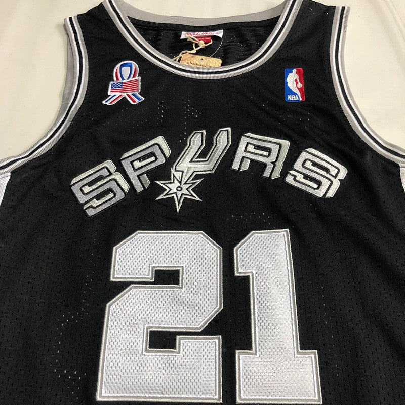 Regata Authentic San Antonio Spurs Tim Duncan 2001/02 - OGJERSEYSHOP