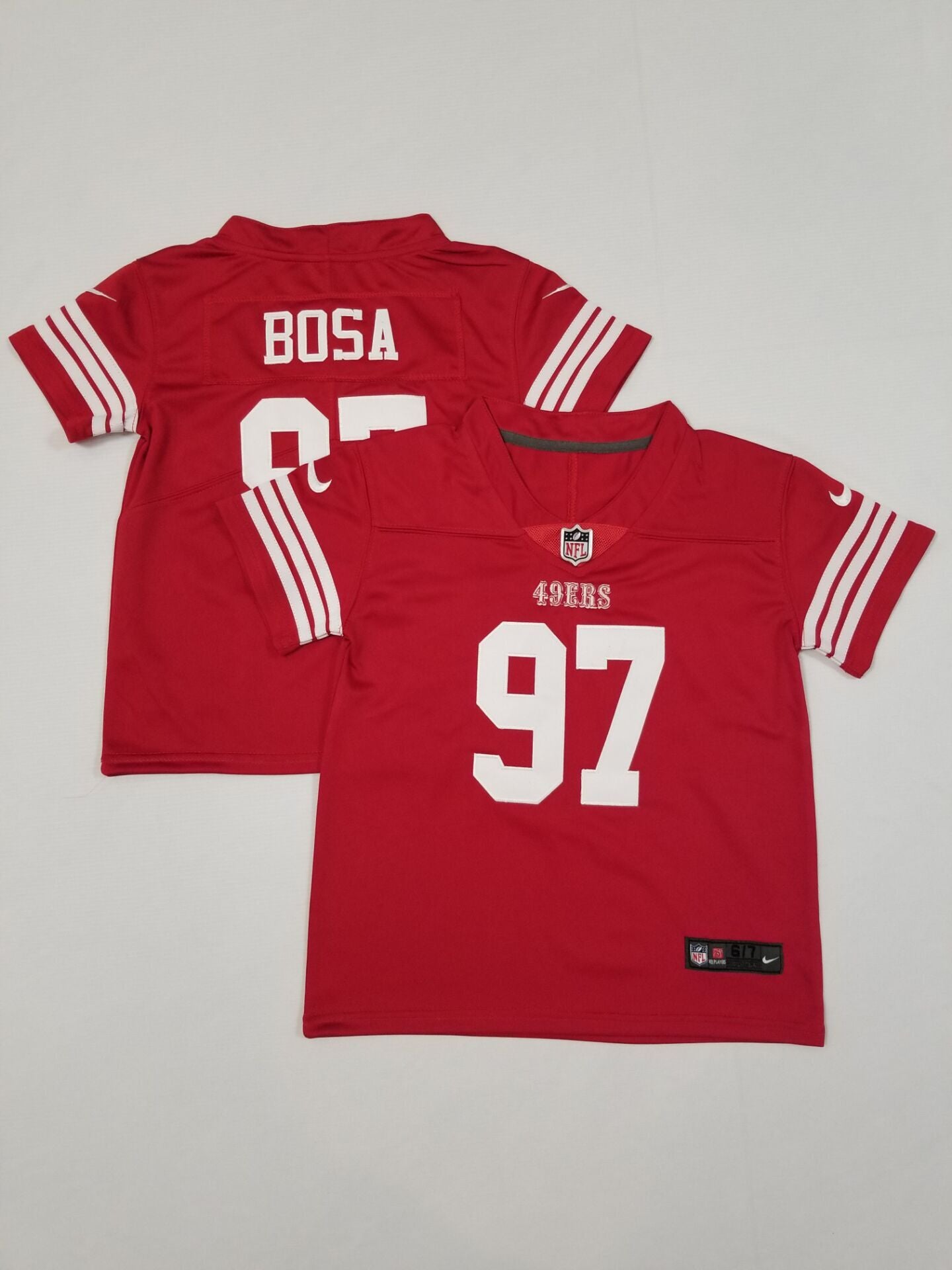 Camisa NFL Baby Jersey San Francisco Vapor Limited Vermelha