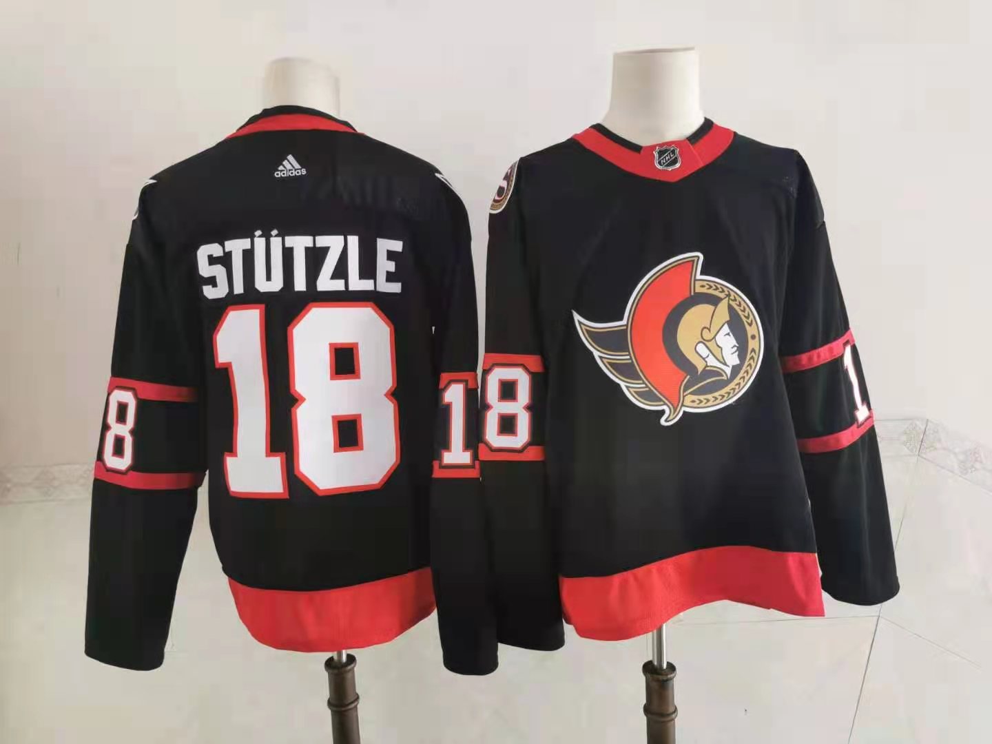 Camisa NHL Ottawa Senators Jersey Preta