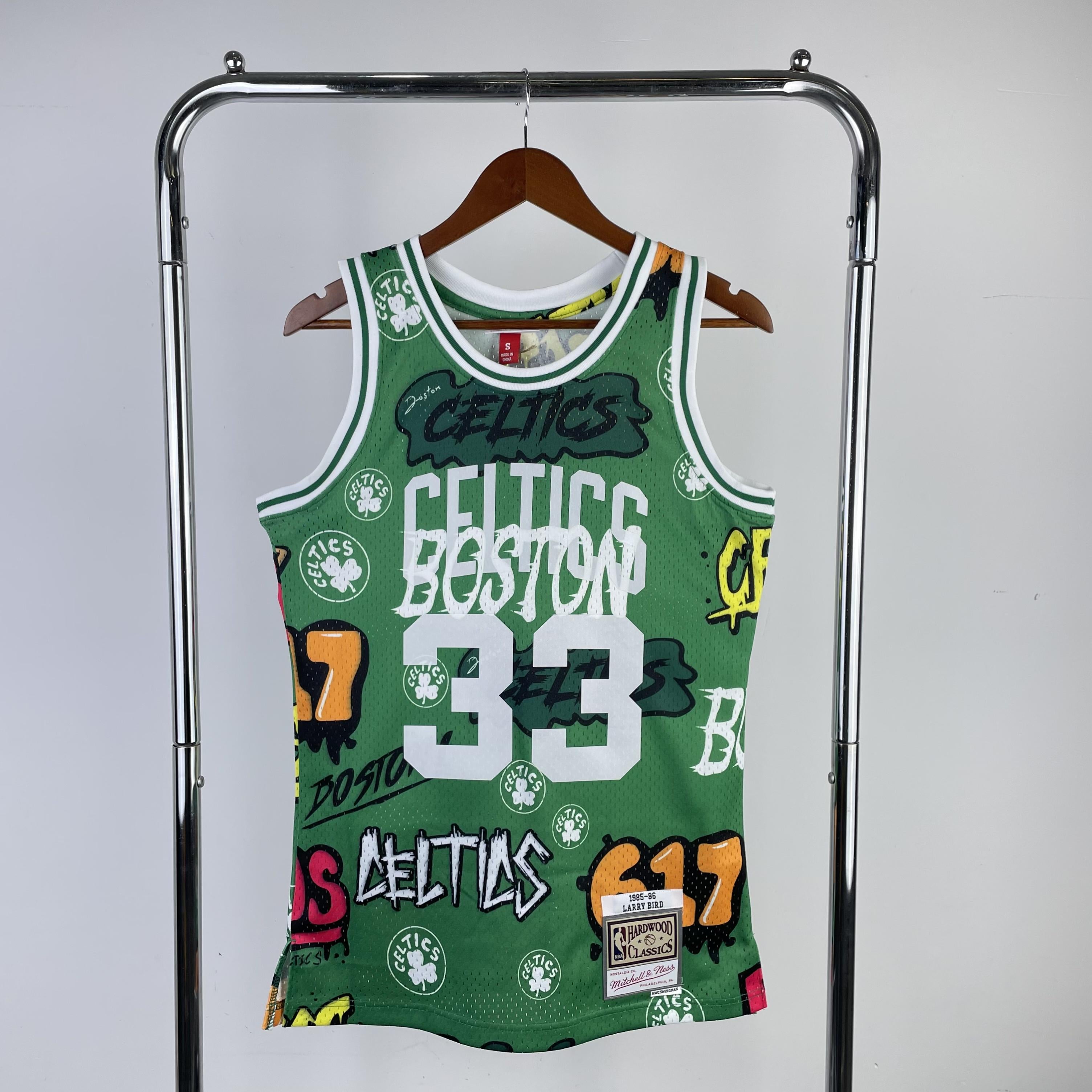 Regata Swingman Slap Sicker Boston Celtics Mitchell & Ness 1985/86 - OGJERSEYSHOP