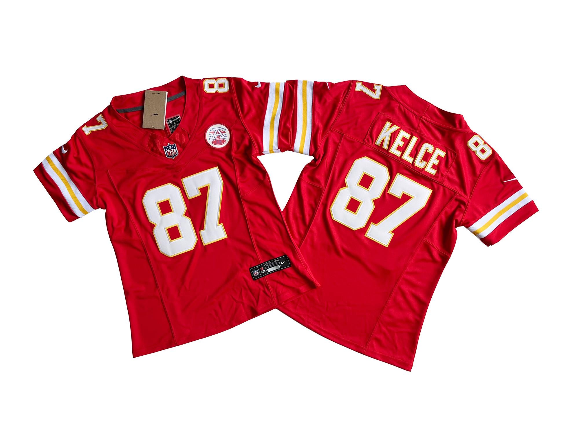 Camisa NFL Feminina Kansas City Chiefs Vapor F.U.S.E. Limited Jersey Vermelha