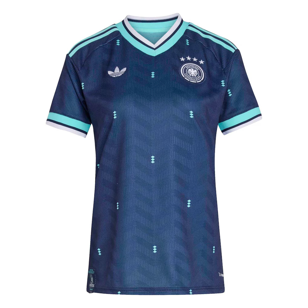 Jersey Seleção Alemanha 2026 Torcedora Feminina - Azul
