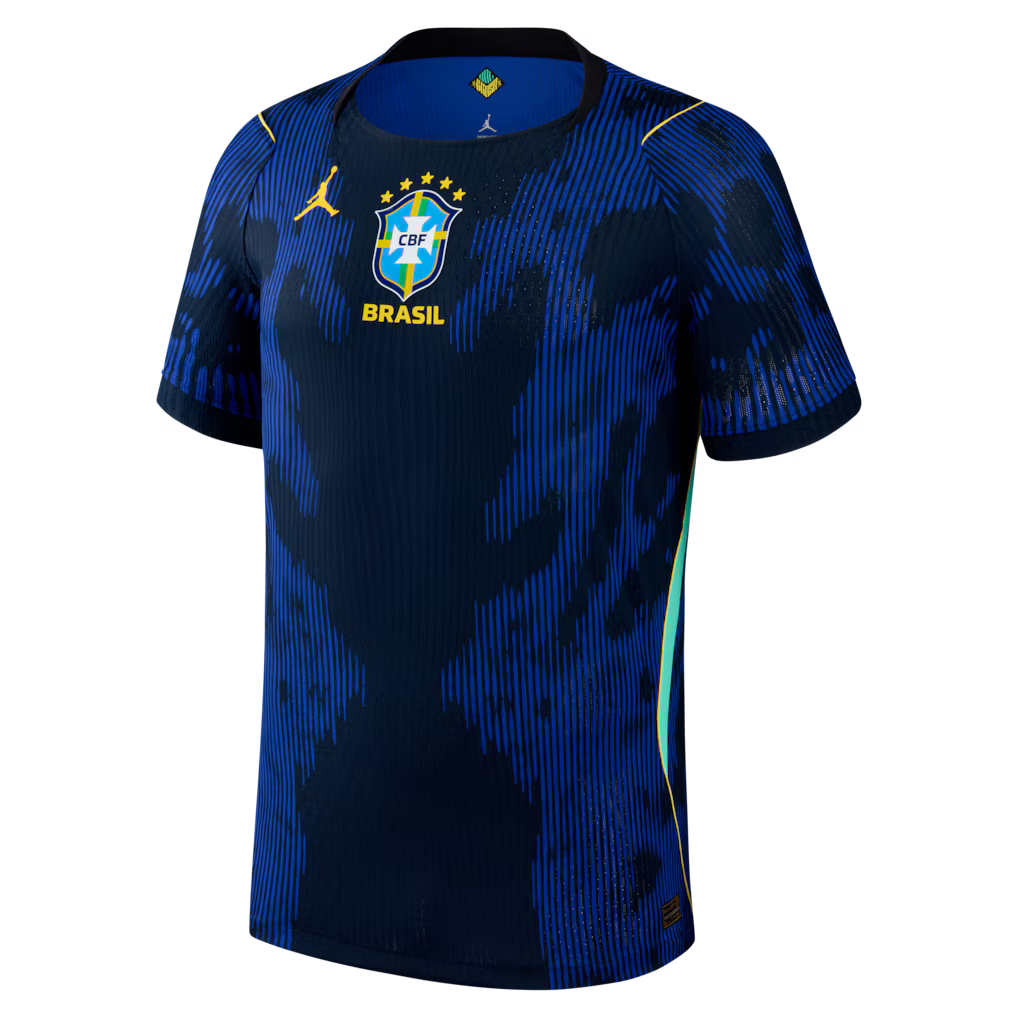 Jersey Seleção Brasileira 2026 Masculina Jogador - Azul