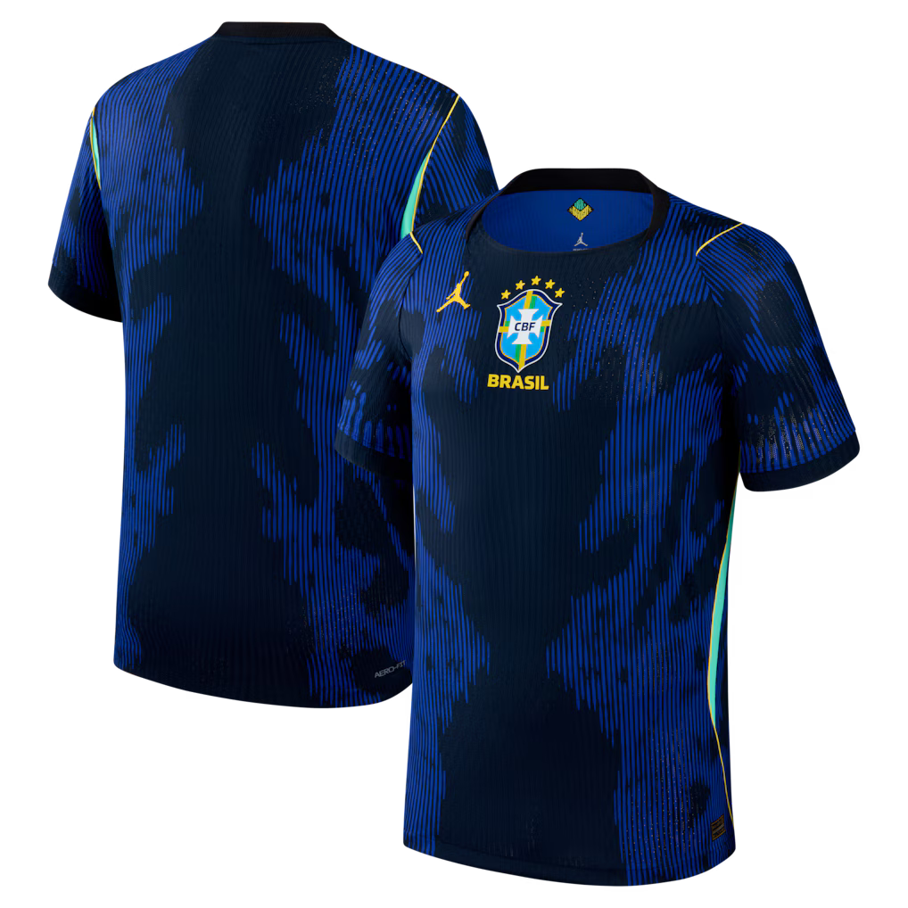 Jersey Seleção Brasileira 2026 Masculina Jogador - Azul