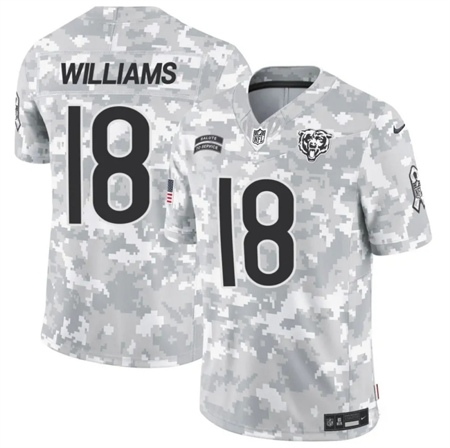 Camisa NFL Chicago Bears Vapor F.U.S.E. Limited Jersey Salute To Service 2024