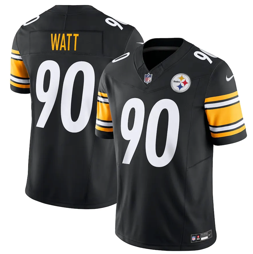 Camisa NFL Pittsburgh Steelers Vapor Limited Jersey Preta