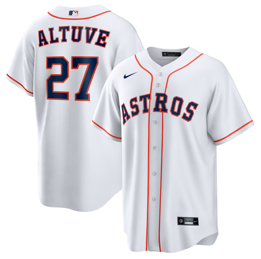 Jersey Houston Astros Branca Torcedor