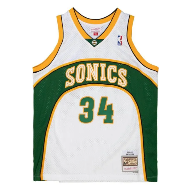 Regata Swingman Seattle Supersonics Mitchell & Ness Hardwood Classics 2006/07