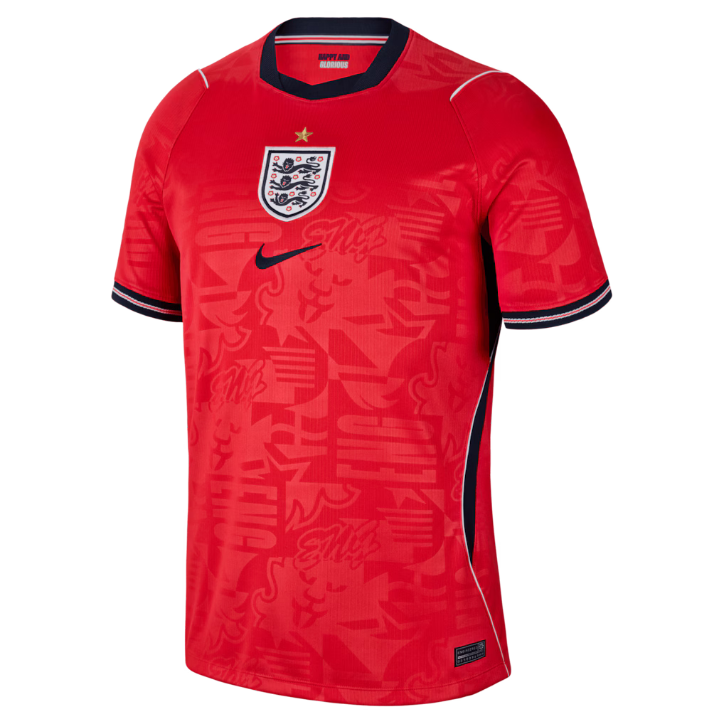 Jersey Seleção Inglaterra 2026 Torcedor Masculina - Vermelha