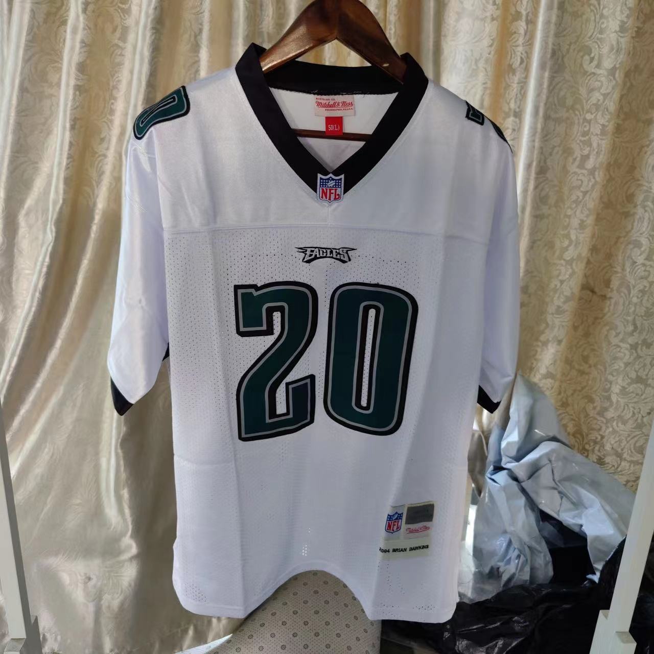 Jersey Philadelphia Eagles Mitchell & Ness Throwback Dawkins - OGJERSEYSHOP