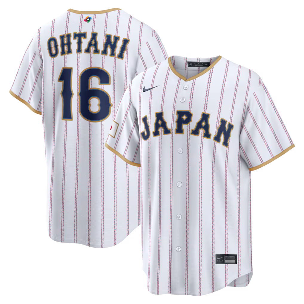 Jersey Beisebol Japão WBC 2026 Branca