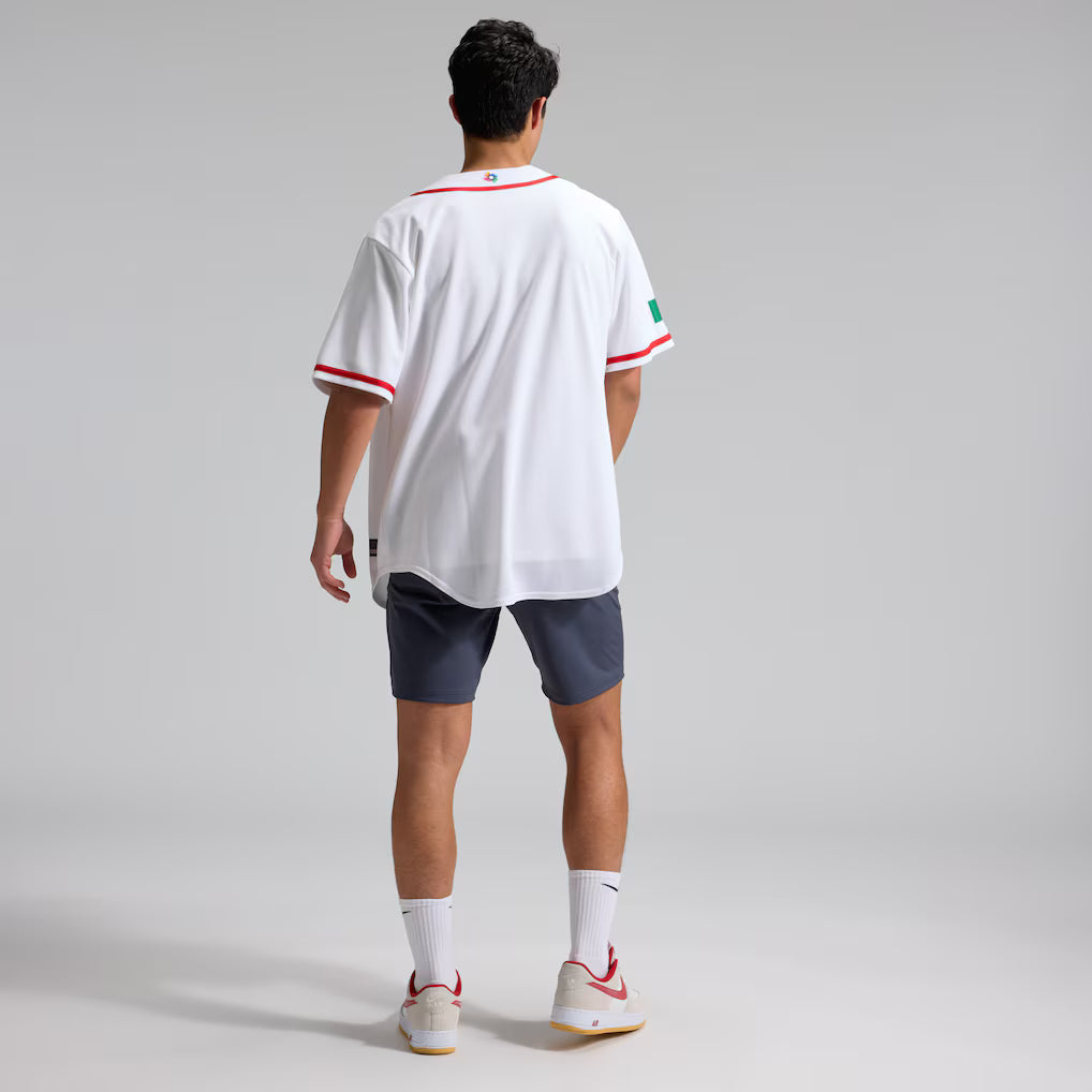 Jersey Beisebol México WBC 2026 Branca