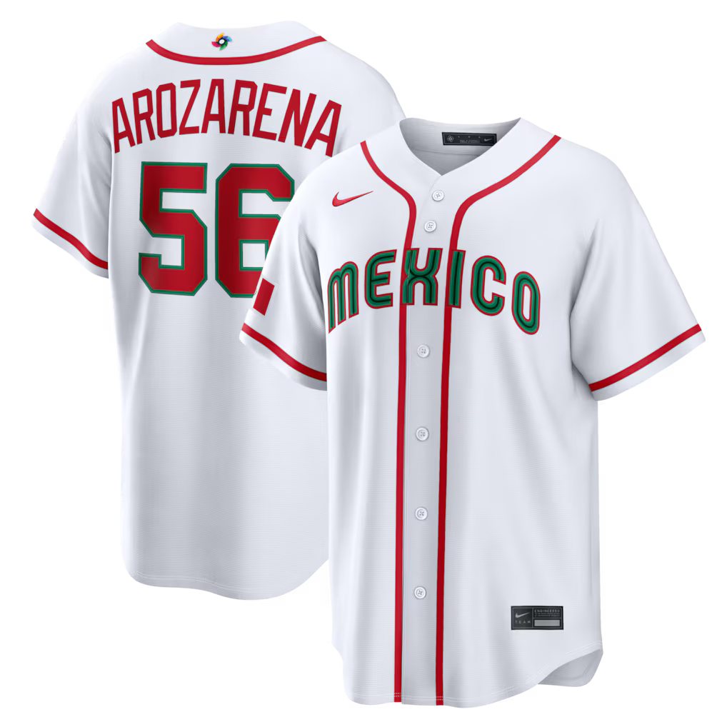 Jersey Beisebol México WBC 2026 Branca