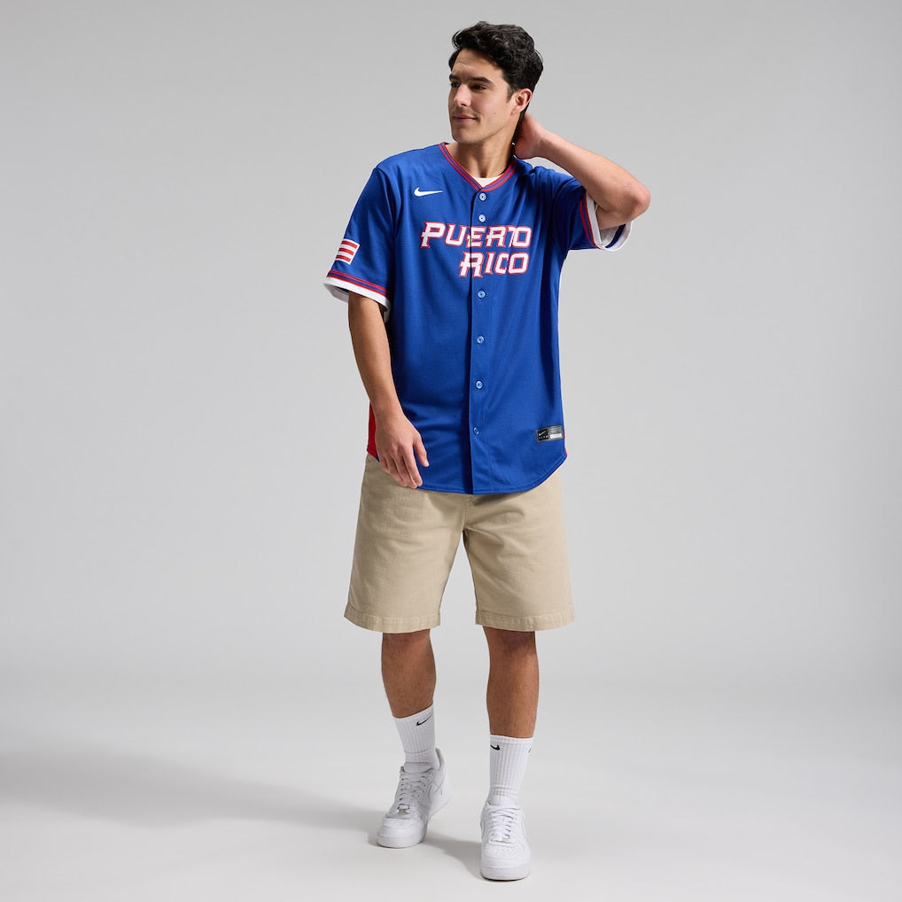 Jersey Beisebol Porto Rico WBC 2026 Azul