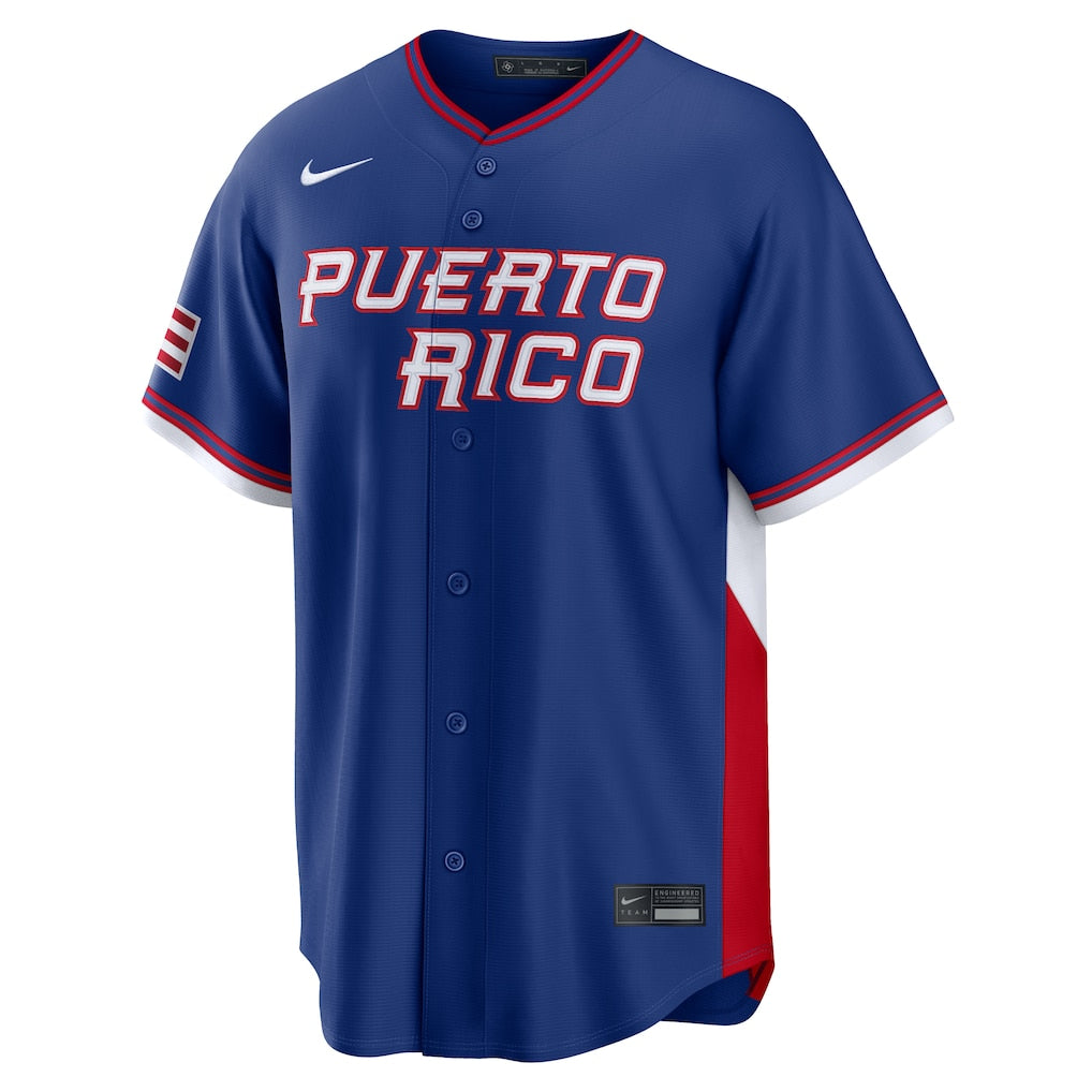 Jersey Beisebol Porto Rico WBC 2026 Azul