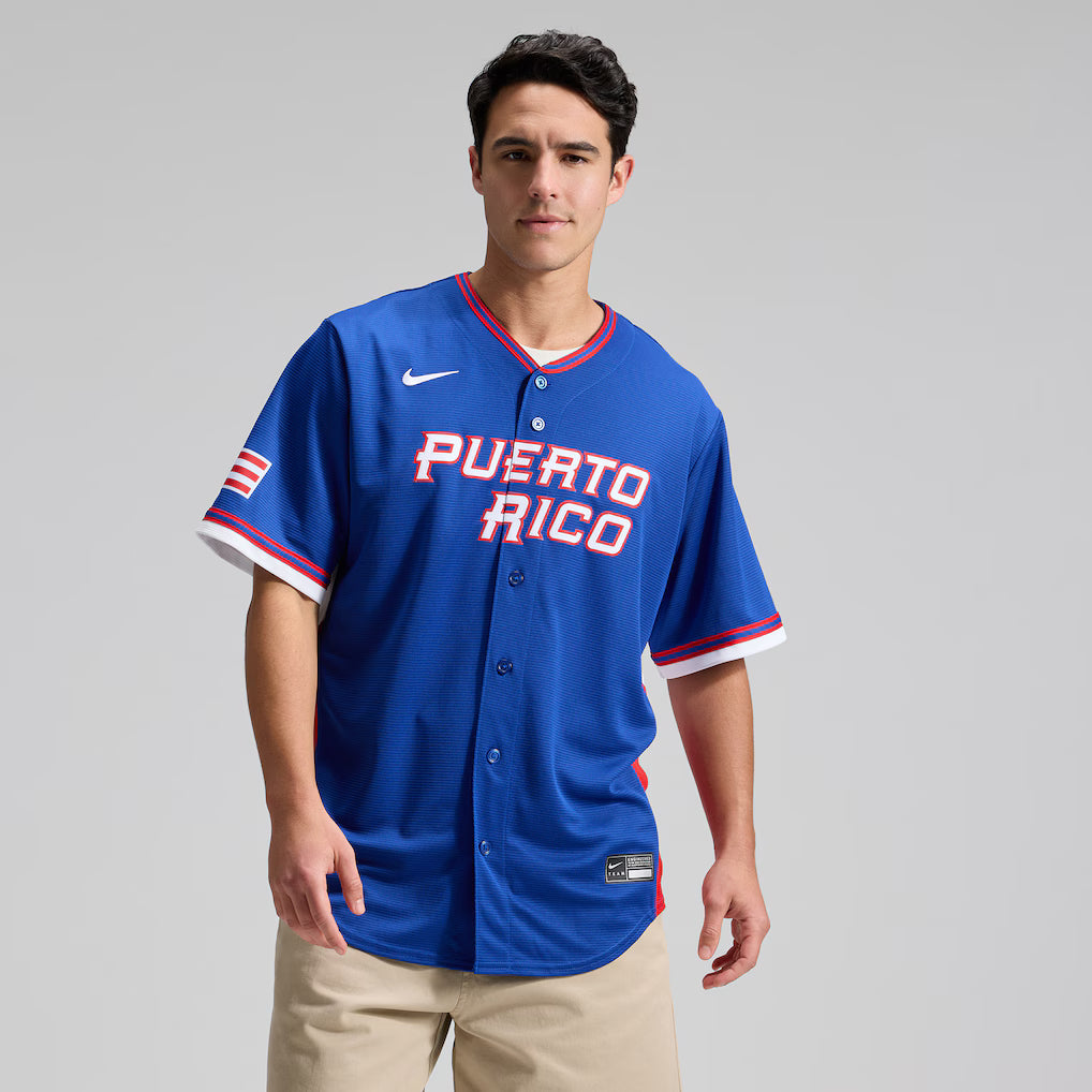 Jersey Beisebol Porto Rico WBC 2026 Azul