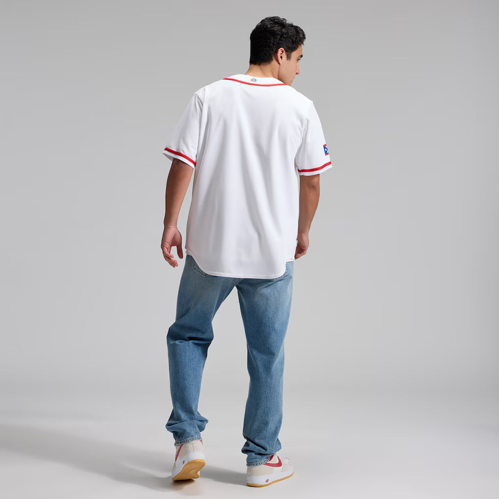 Jersey Beisebol Porto Rico WBC 2026 Branca