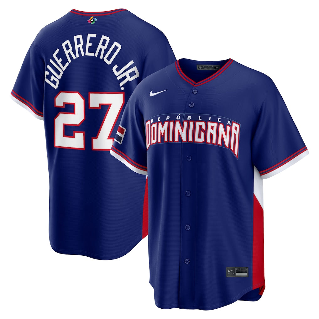 Jersey Beisebol República Dominicana WBC 2026 Azul