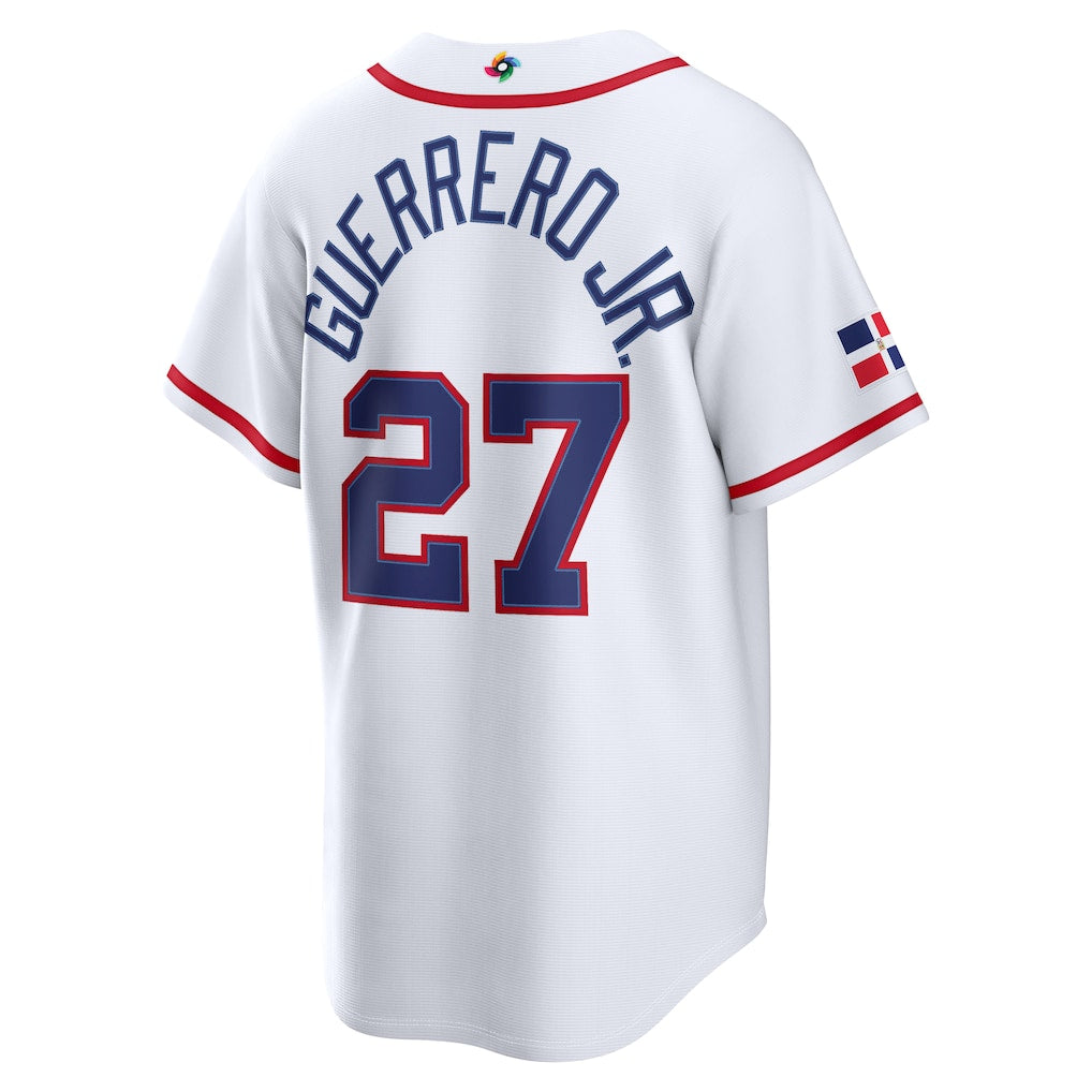 Jersey Beisebol República Dominicana WBC 2026 Branca