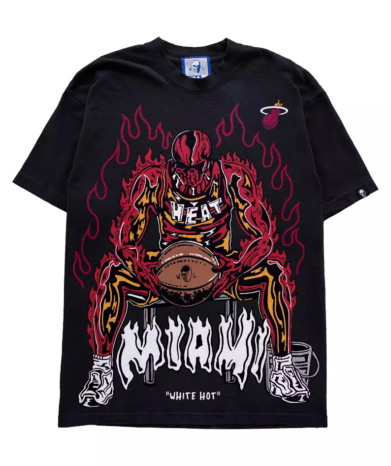 Warren Lotas NBA - Camiseta Miami Heat "White Hot"