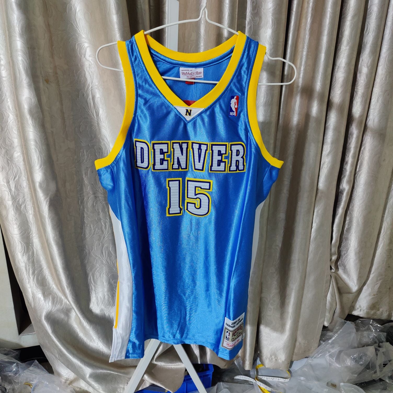 Regata Authentic Denver Nuggets Camelo Anthony 2003/04 - OGJERSEYSHOP