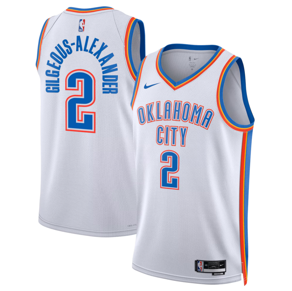 Camisa NBA Oklahoma City Thunder Association Edition