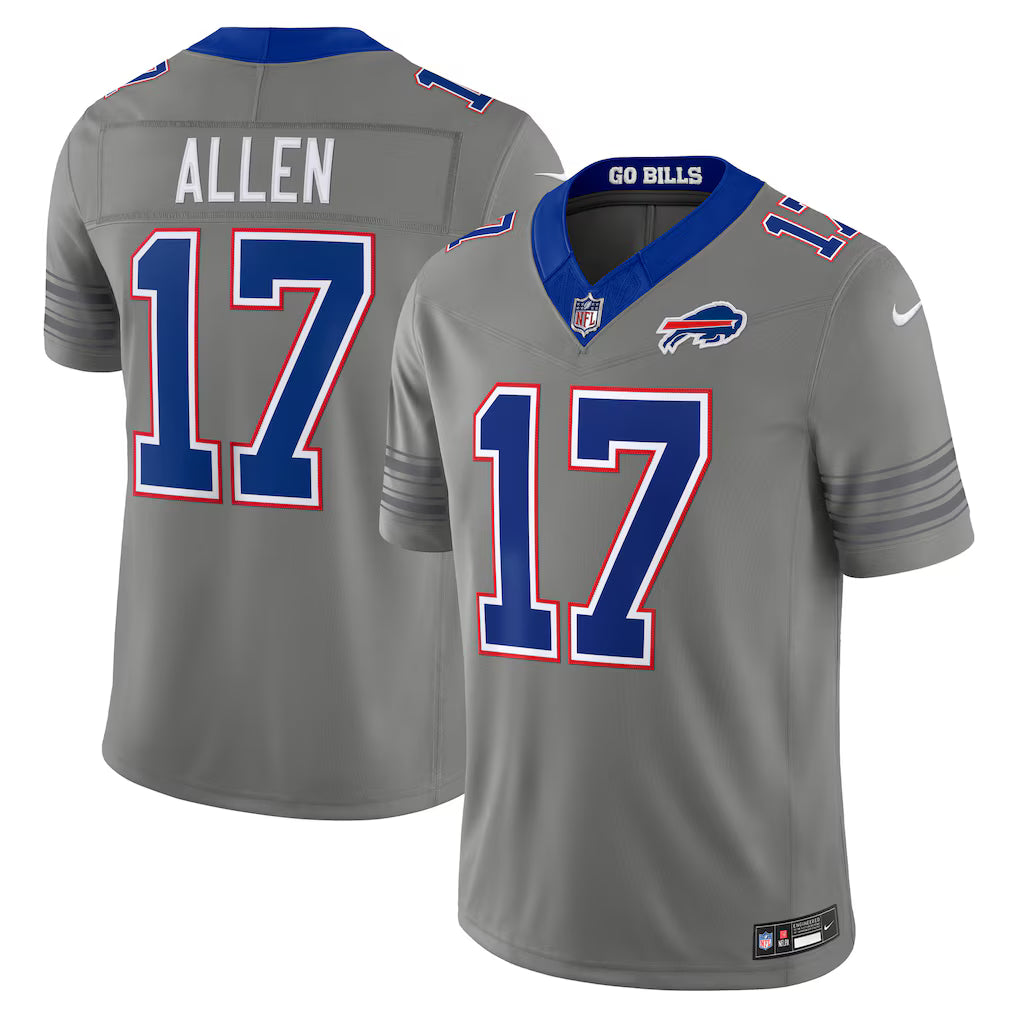Camisa NFL Buffalo Bills Vapor F.U.S.E. Limited Jersey Cinza