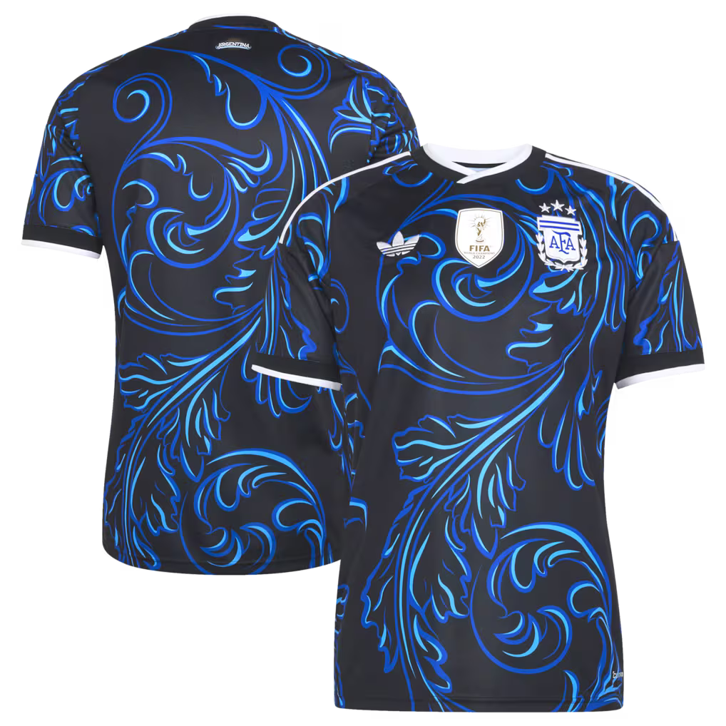 Jersey Seleção Argentina 2026 Torcedor Masculina - Preta