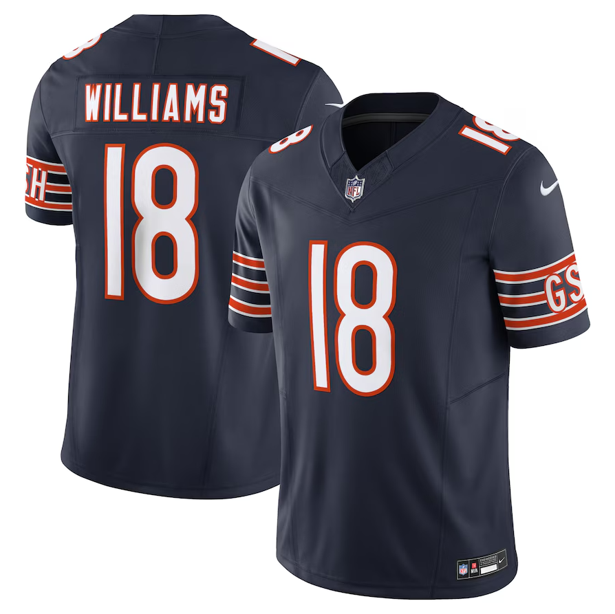 Csamisa NFL Plus Size Chicago Bears Vapor F.U.S.E. Limited