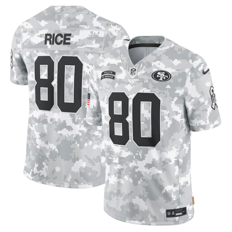 Camisa NFL San Francisco 49ers Vapor F.U.S.E. Limited Jersey Salute To Service 2024