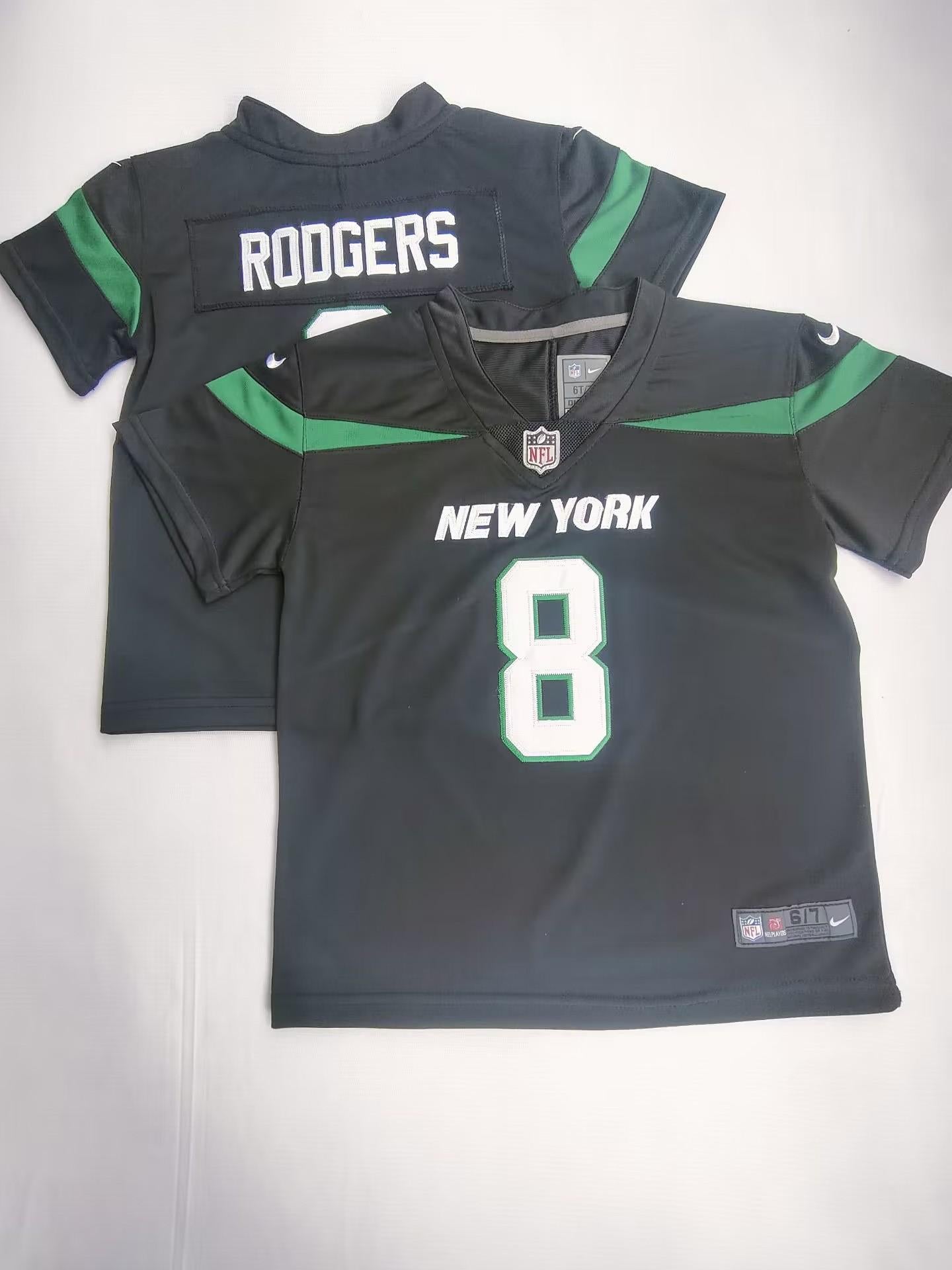 Camisa Baby Jersey New York Jets Vapor Limited Preta