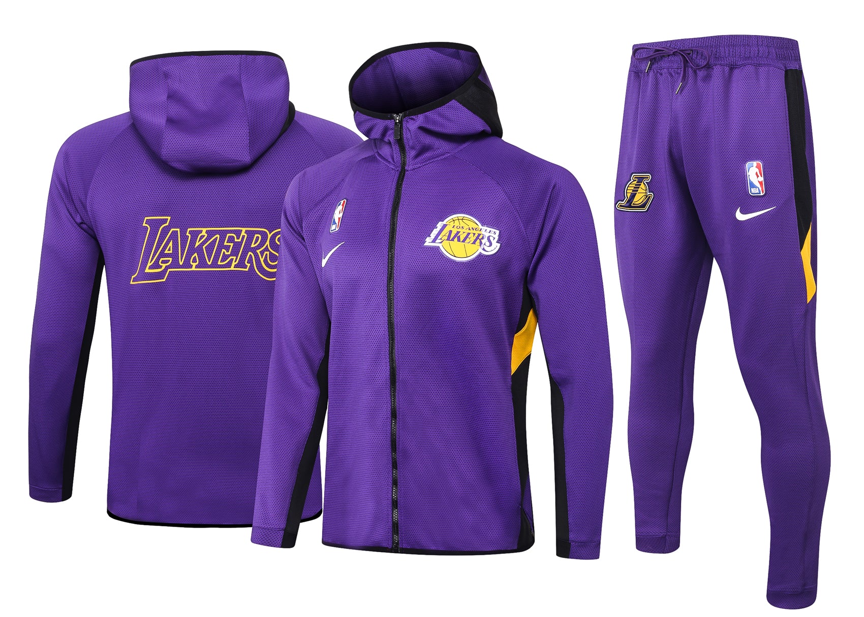 Conjunto Nike NBA Therma Flex Los Angeles Lakers Treino