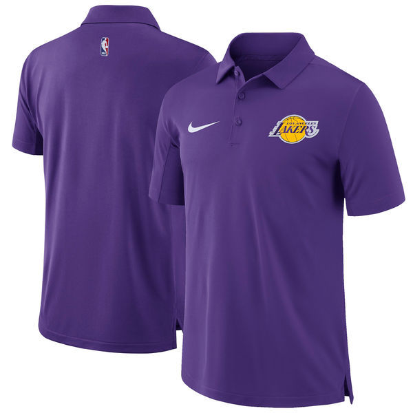 Camisa Polo Nike Los Angeles Lakers - Roxa - OGJERSEYSHOP