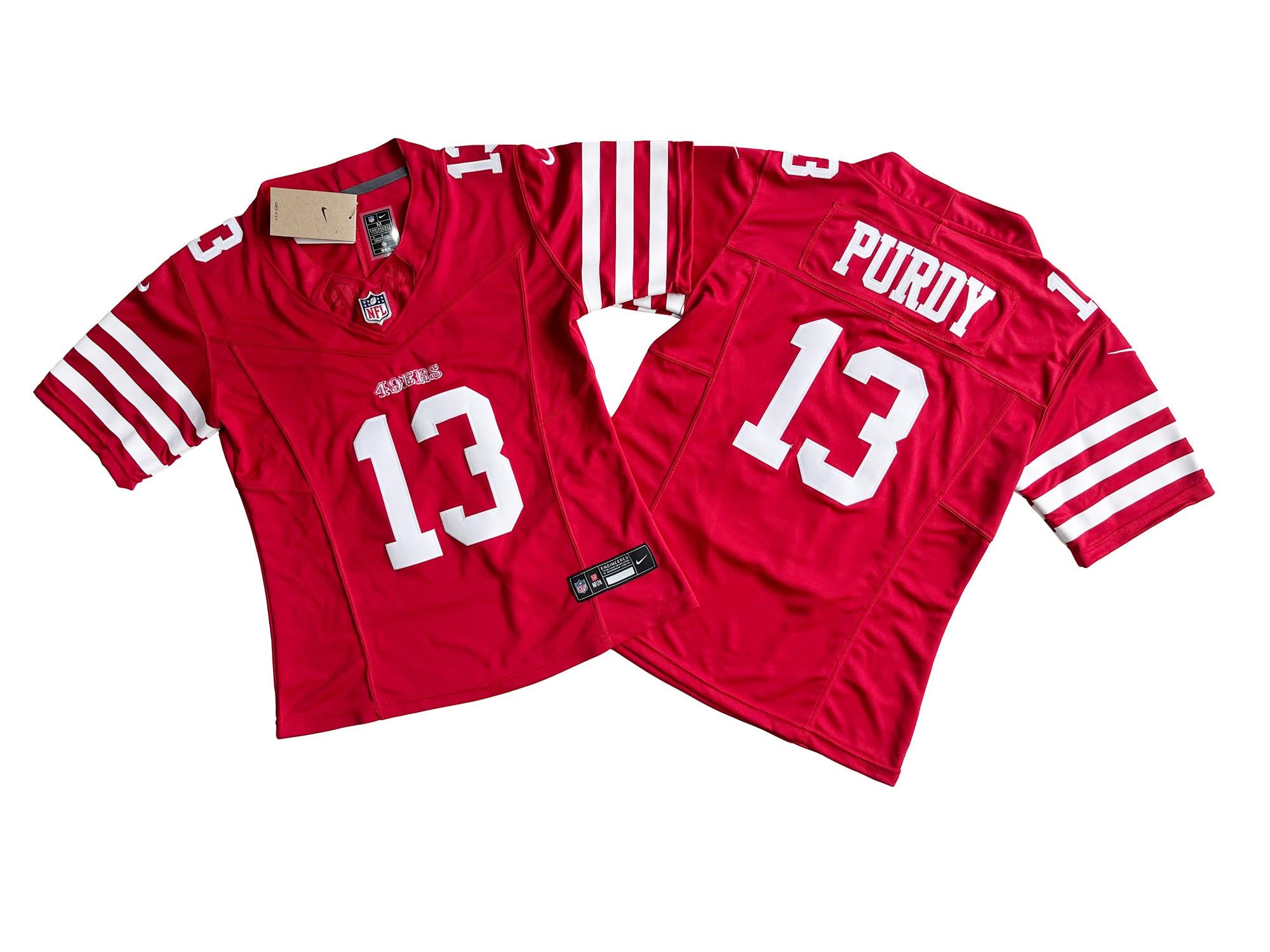 Camisa NFL Feminina San Francisco 49ers Vapor F.U.S.E. Limited Jersey Vermelha