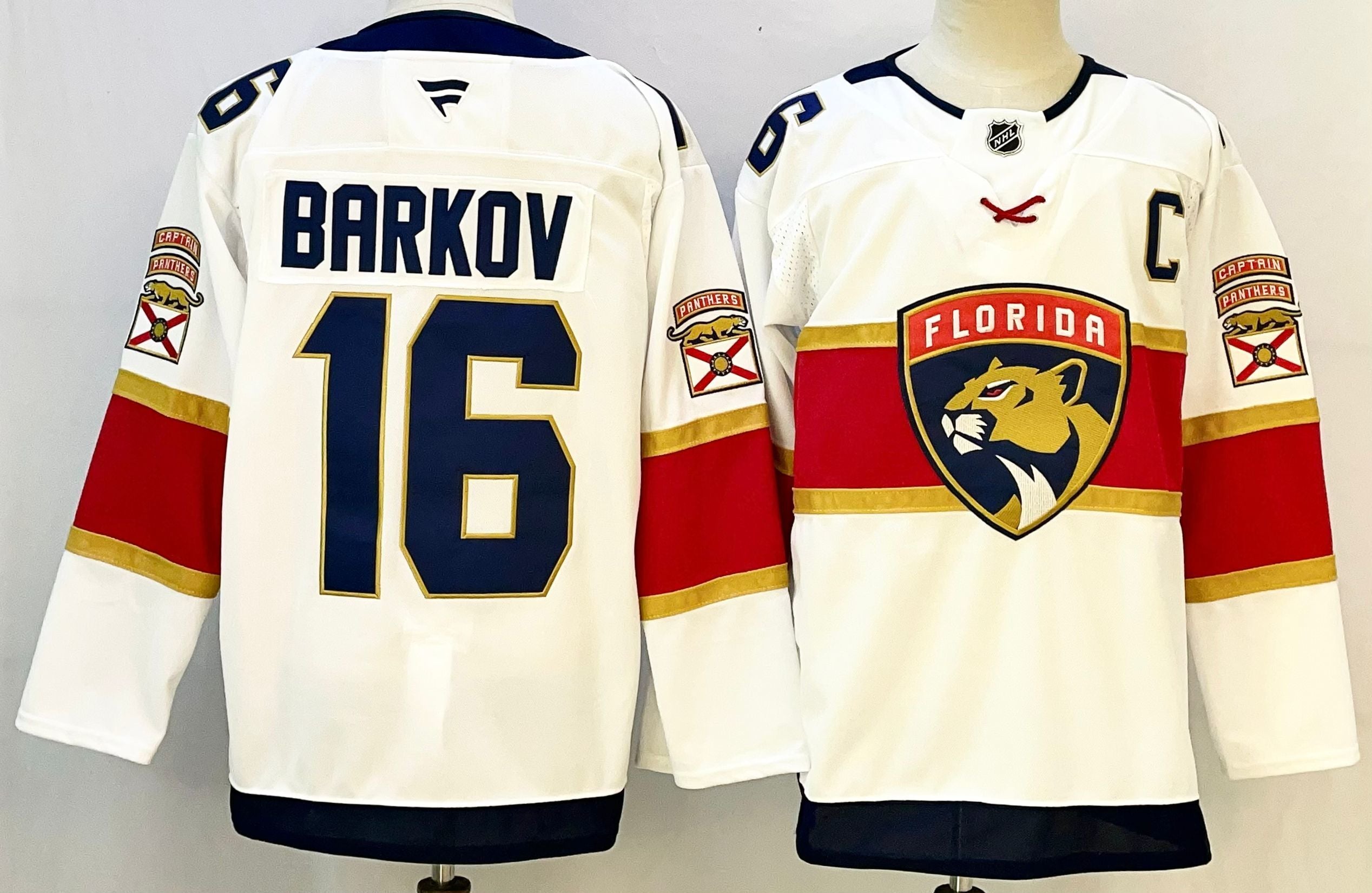 Camisa NHL Jersey Florida Panthers Branca