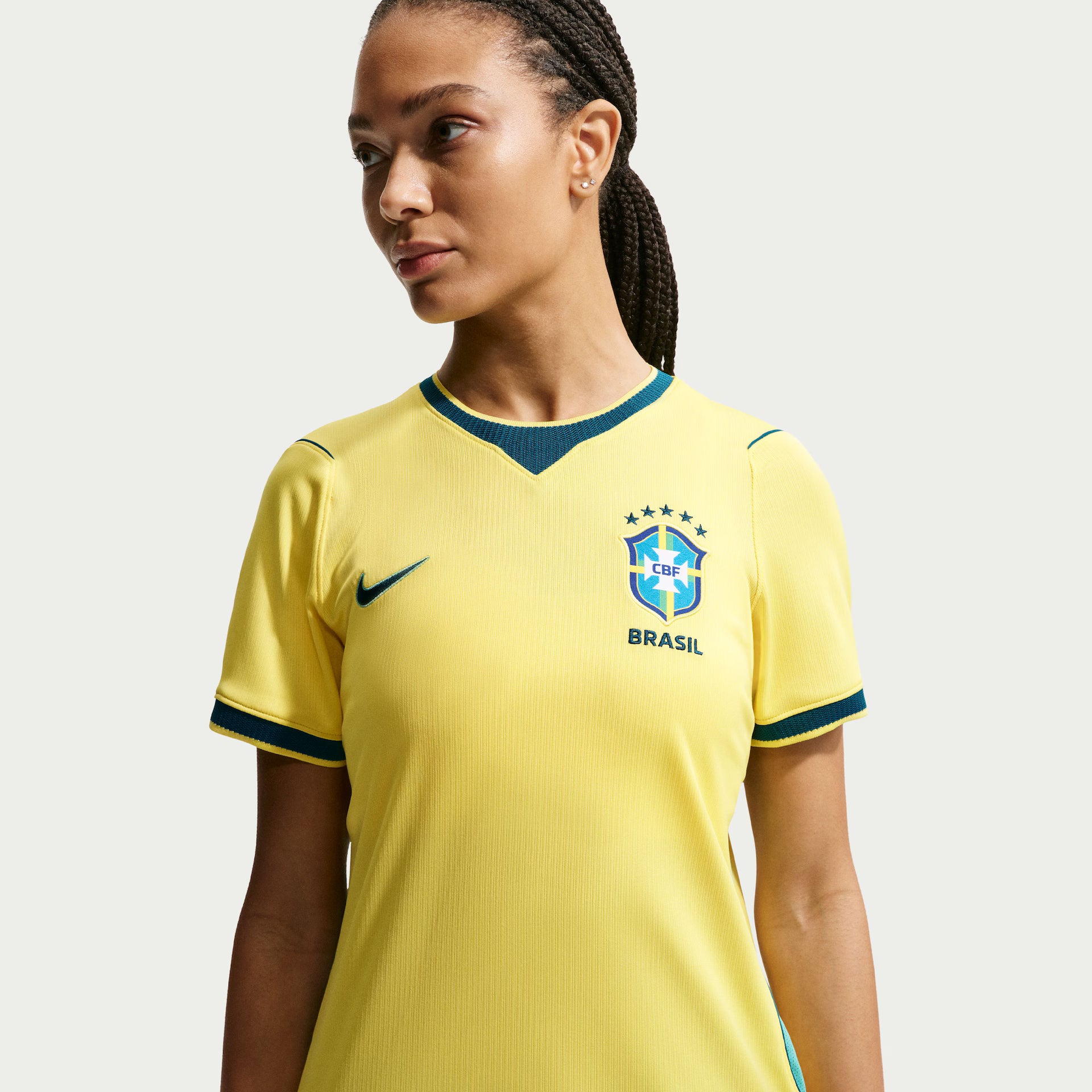 Jersey Seleção Brasileira 2026 Feminina Torcedor - Amarela
