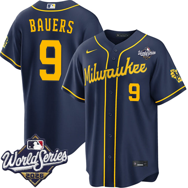 Jersey Milwaukee Brewers Torcedor 2026 World Series