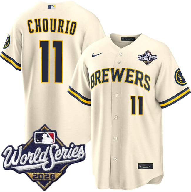 Jersey Milwaukee Brewers Torcedor 2026 World Series