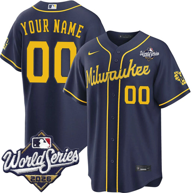 Jersey Milwaukee Brewers Torcedor 2026 World Series